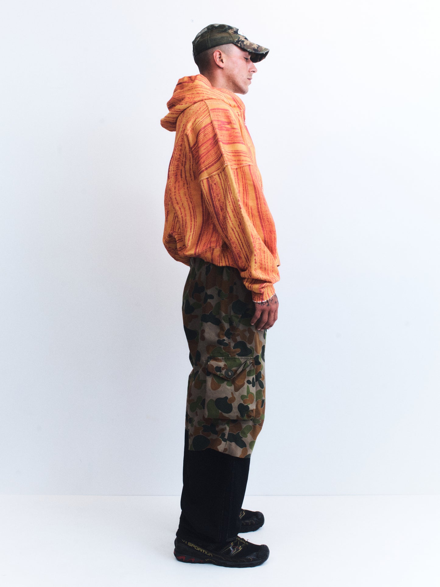 7. CHAPEL HOODIE - STRIPE PRINT