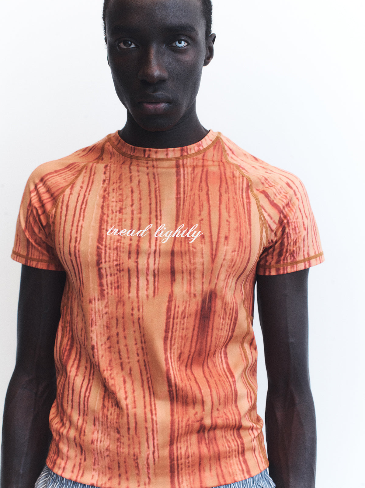 4. TREAD LIGHTLY - STRIPE TEE