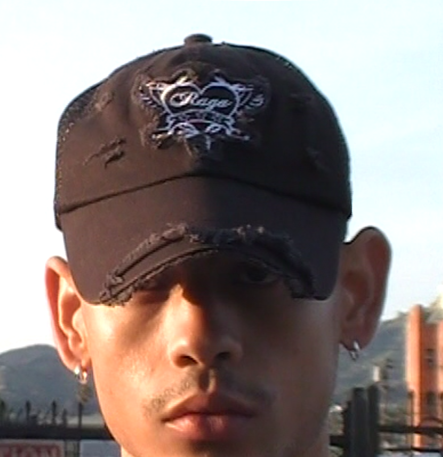 2. ANGEL TRIP FRAYED HAT