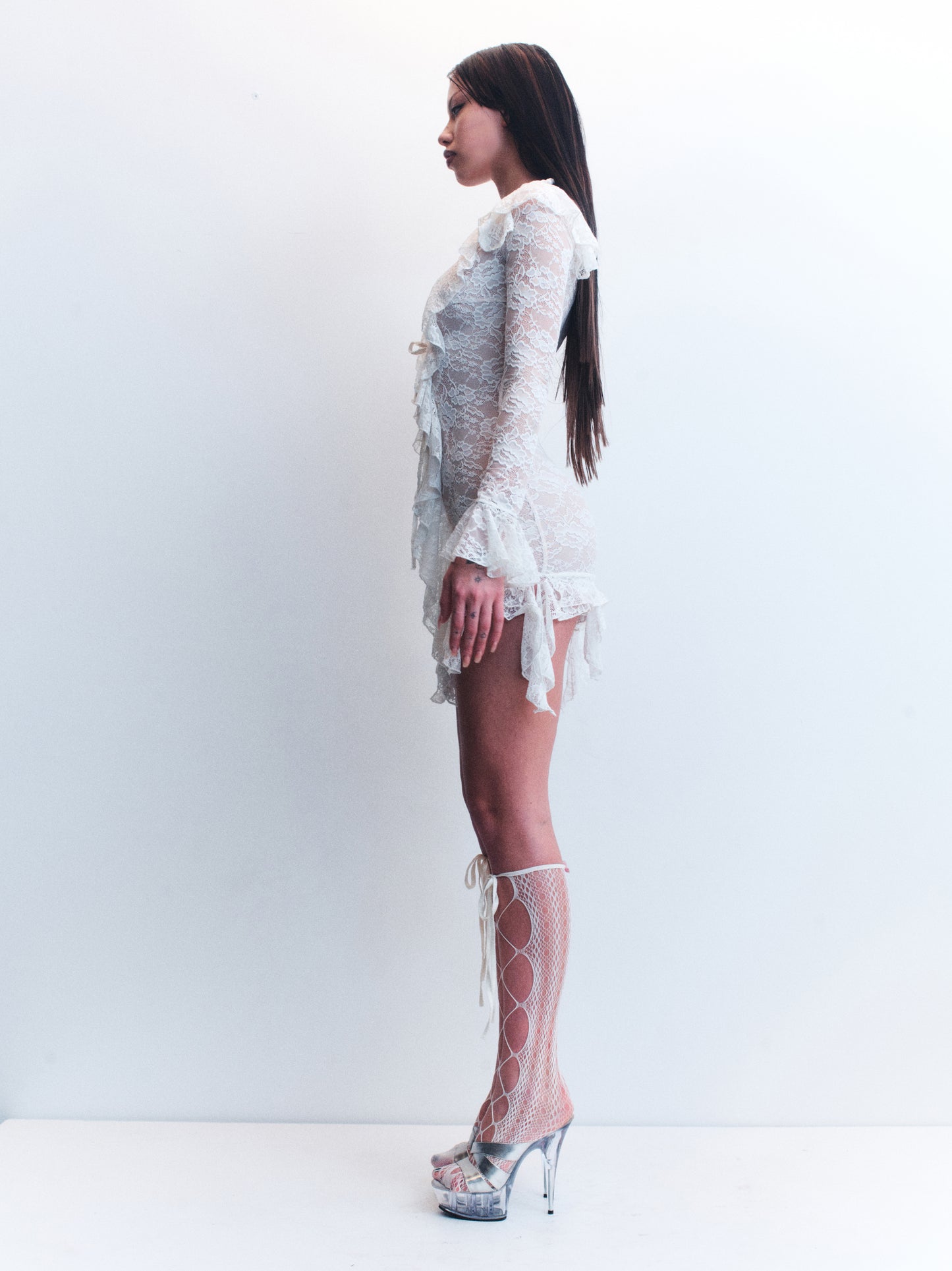 5. HAIFA MINI LACE DRESS