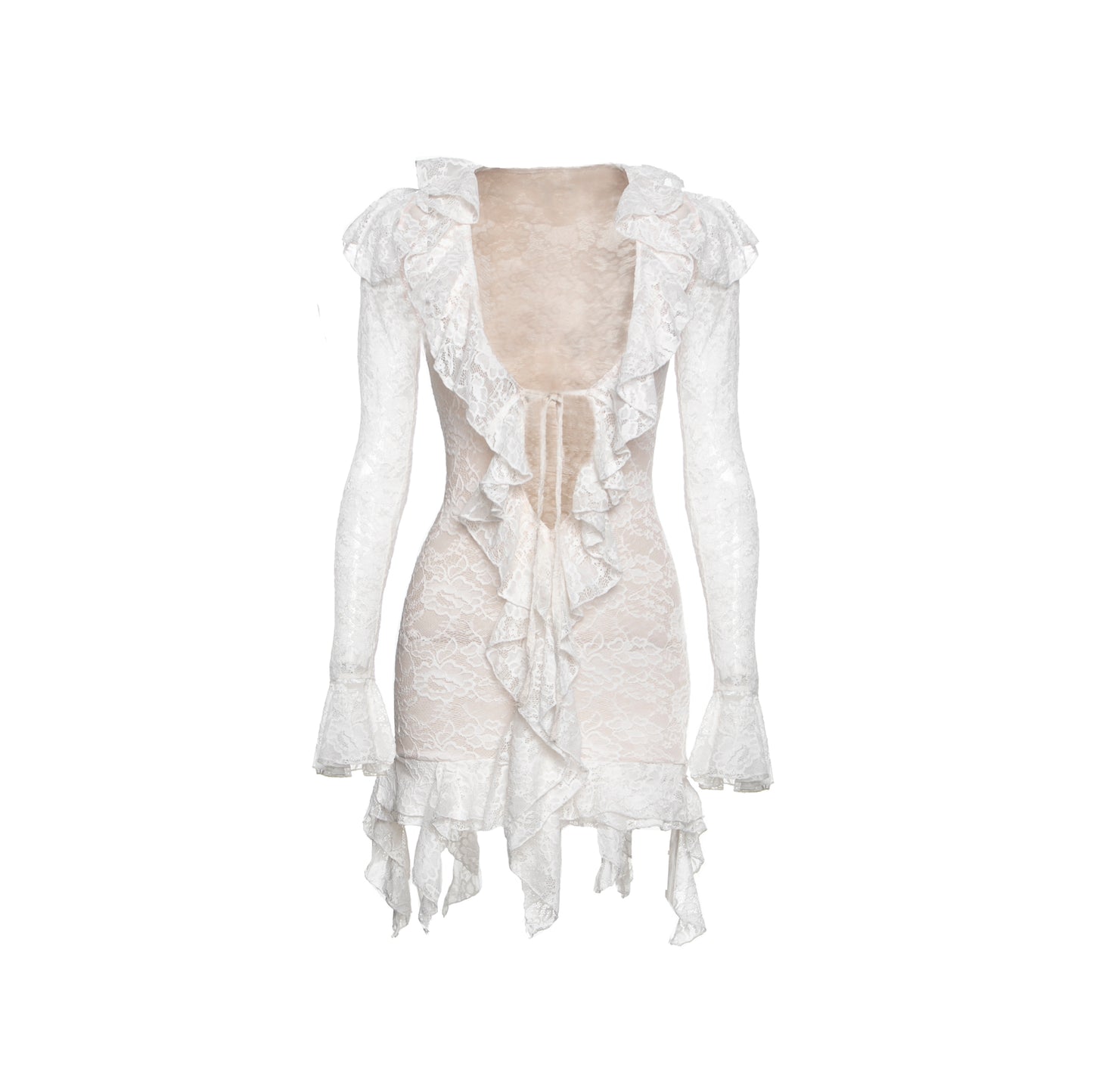 5. HAIFA MINI LACE DRESS