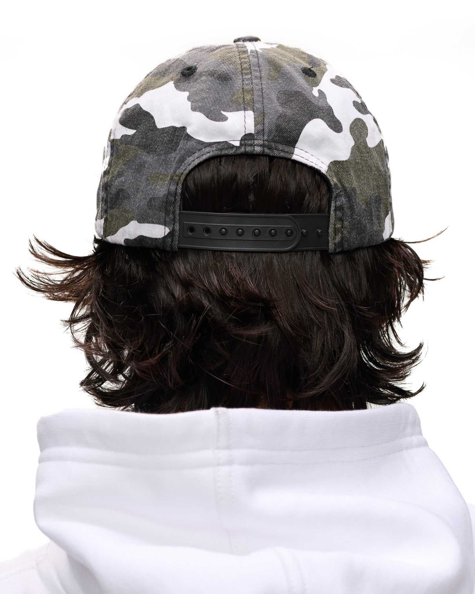 WHITE CAMO CAP