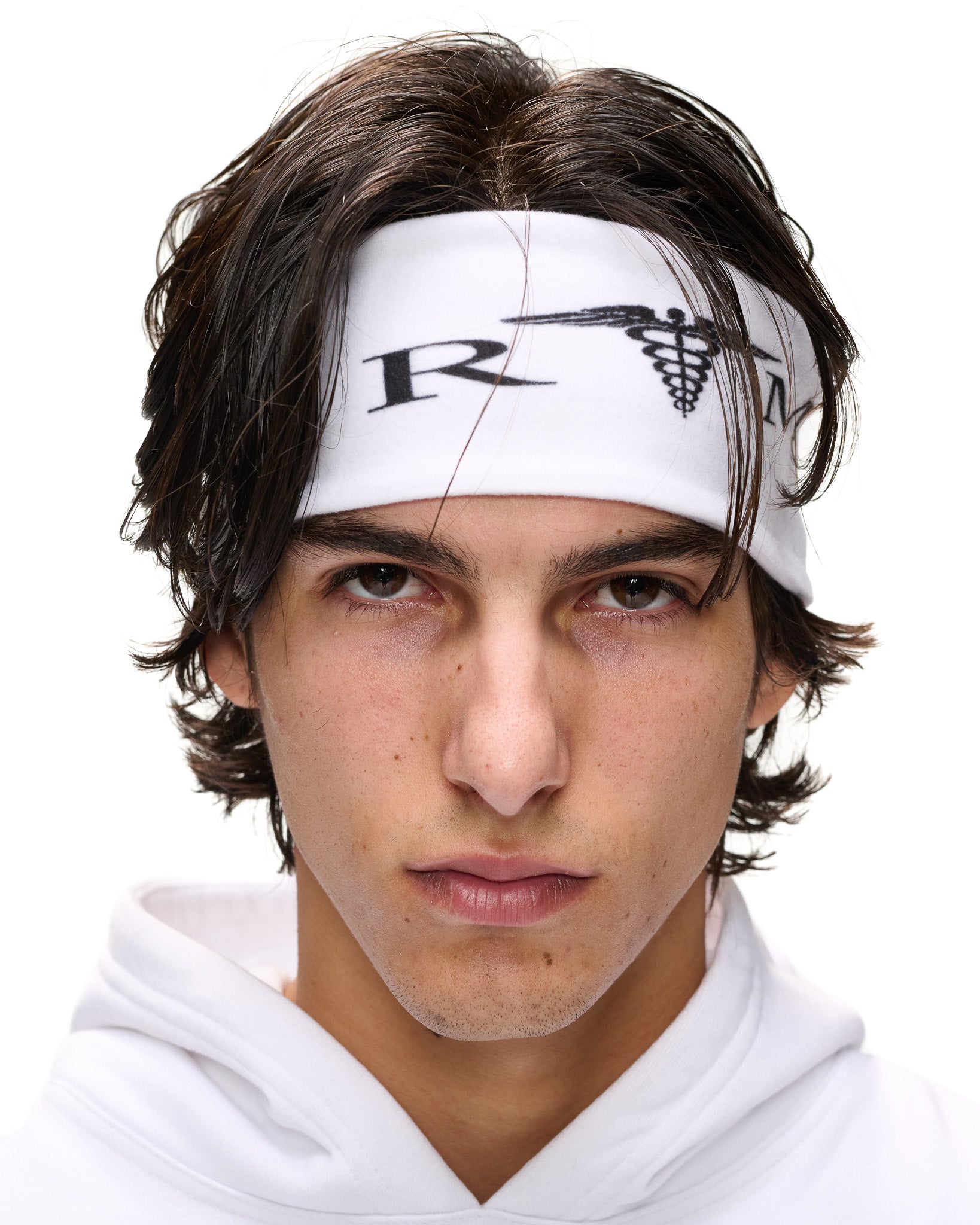 R+M WHITE HEAD BAND