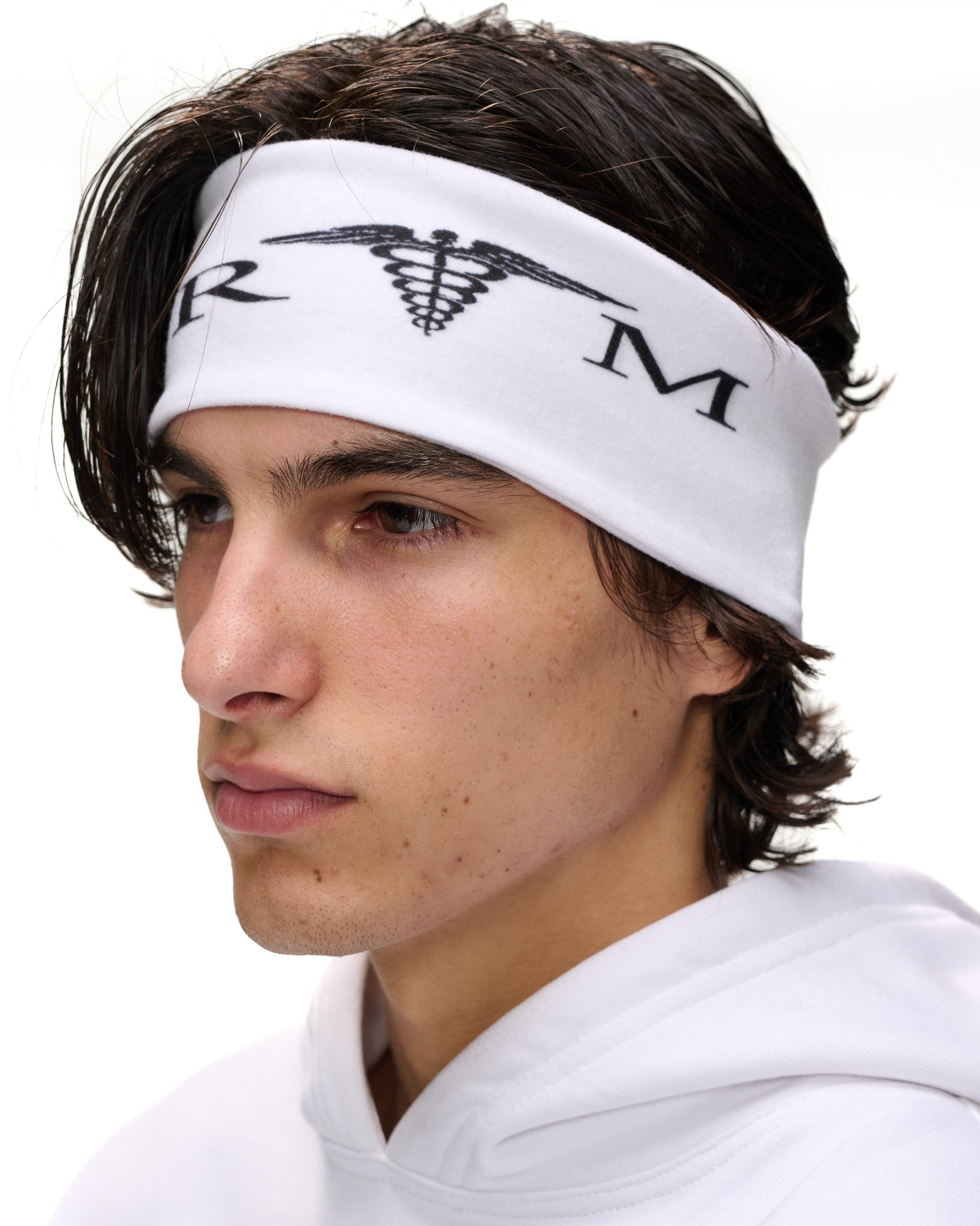 R+M WHITE HEAD BAND