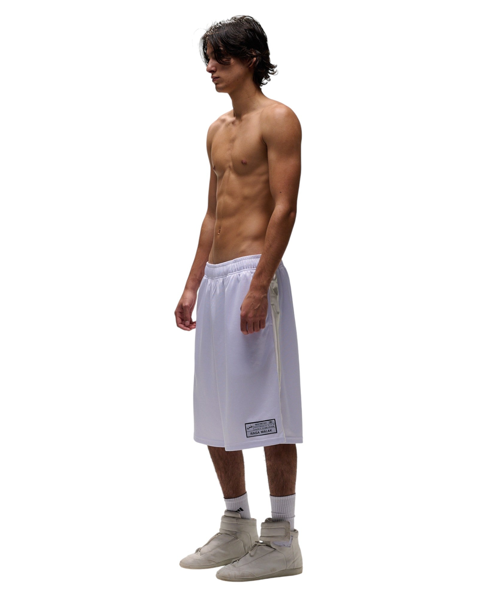 RESTRICTED SHORTS - WHITE