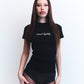 1. TREAD LIGHTLY TEE - BLACK