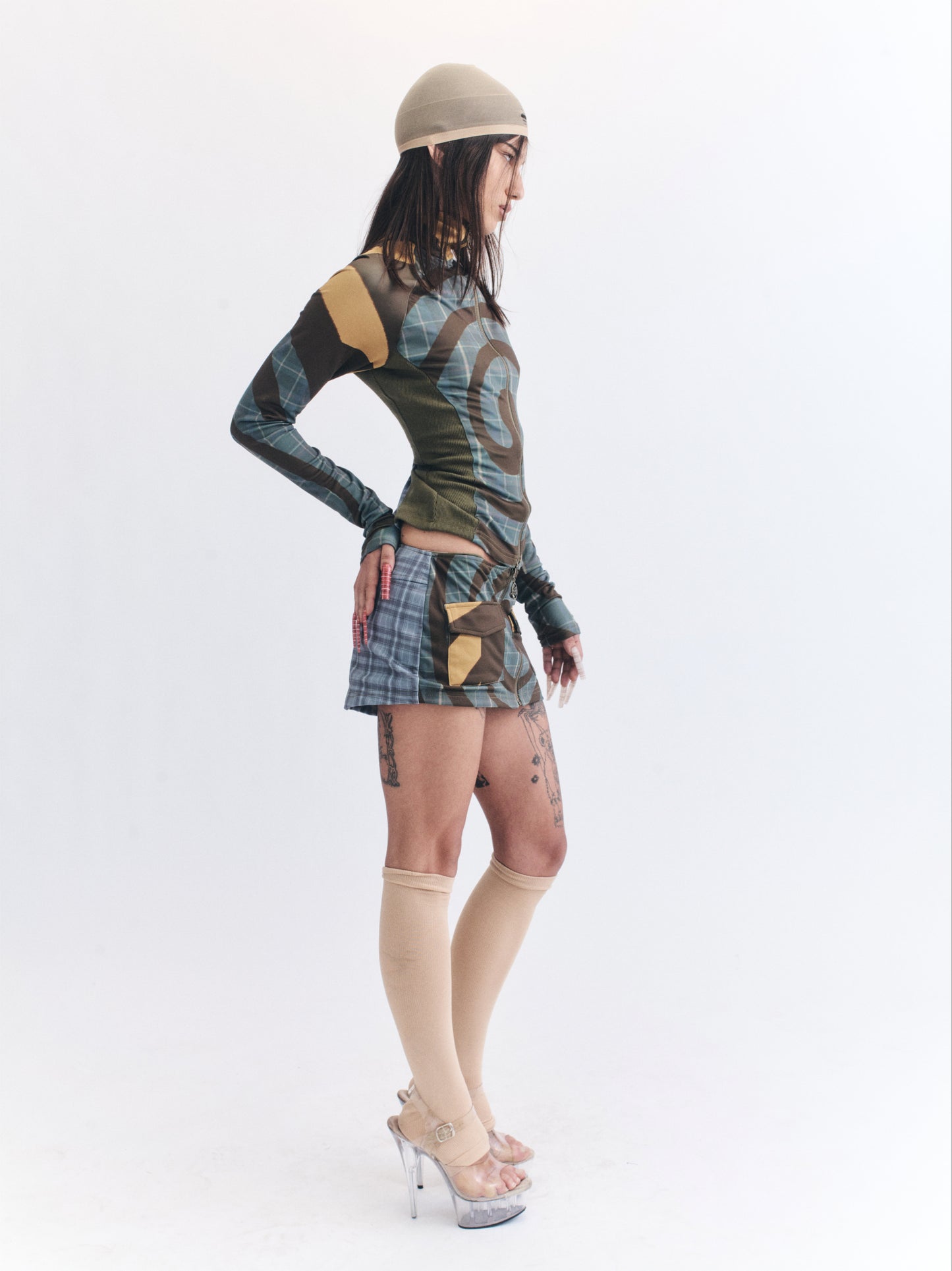 SPIRAL SKIRT