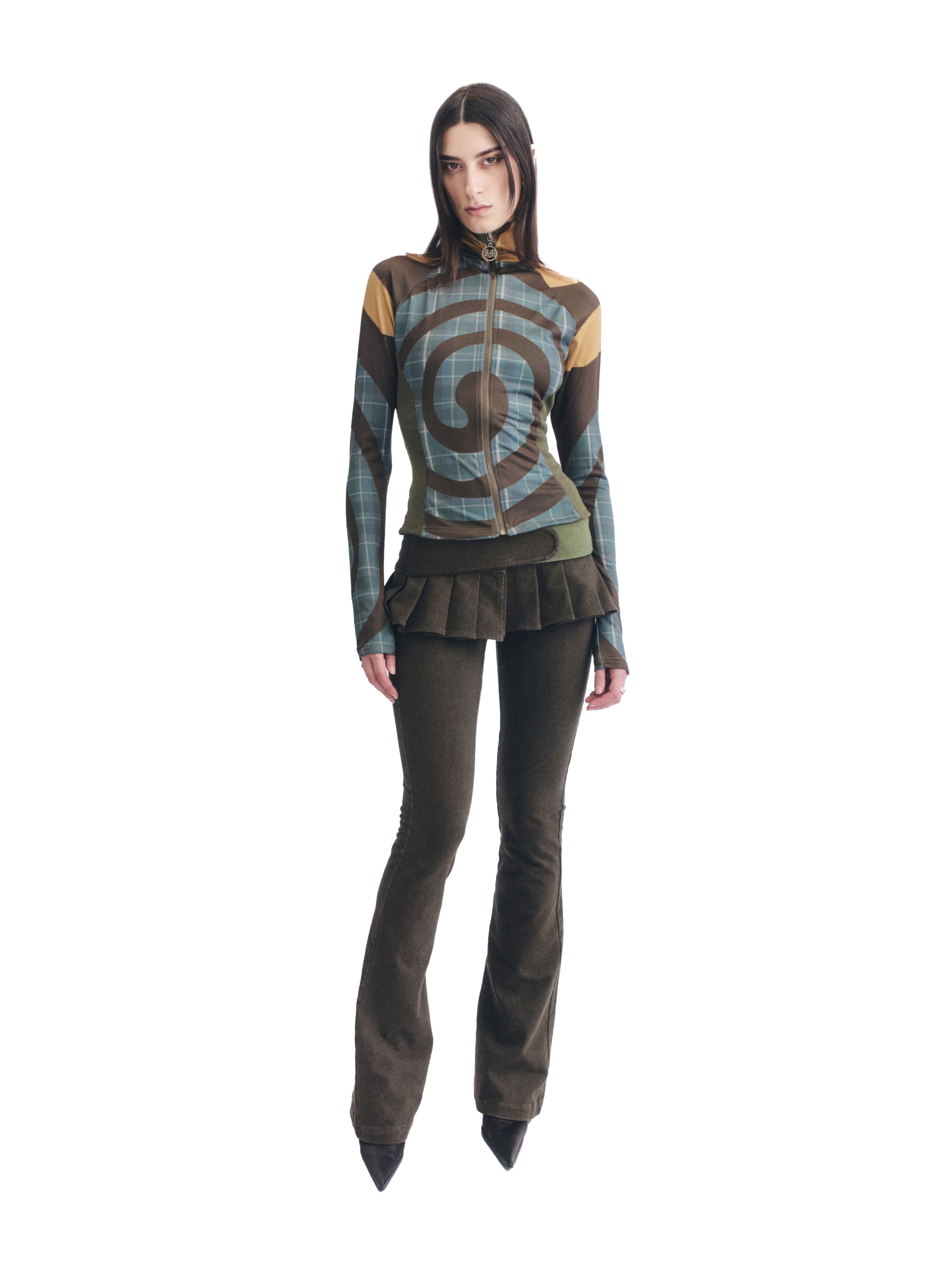 SPIRAL ZIP UP