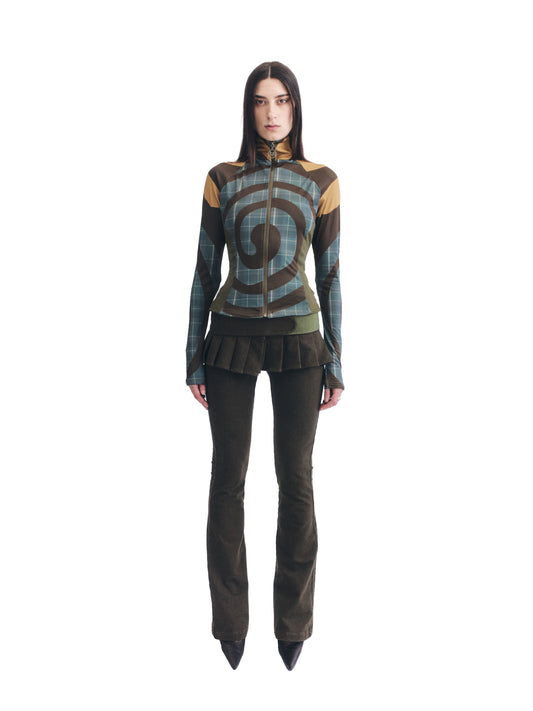 SPIRAL ZIP UP
