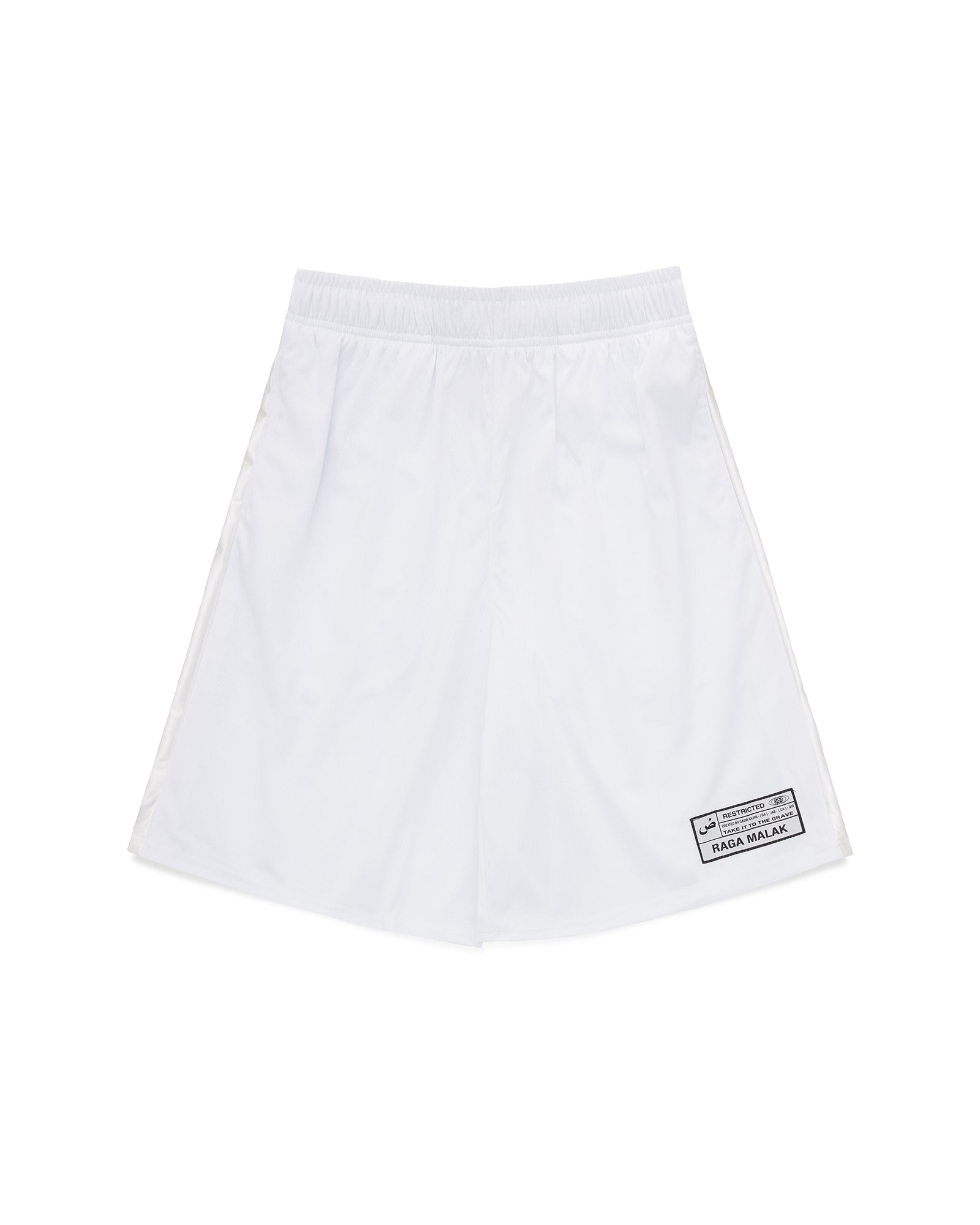 RESTRICTED SHORTS - WHITE