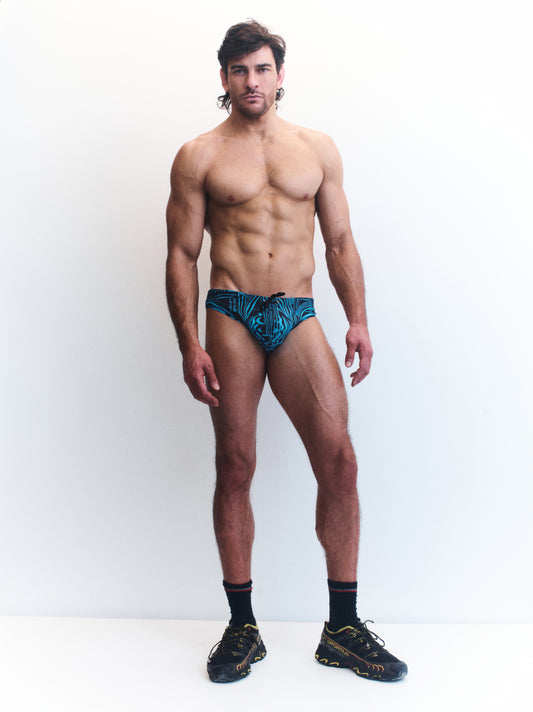 R. BLU SWIM BRIEF