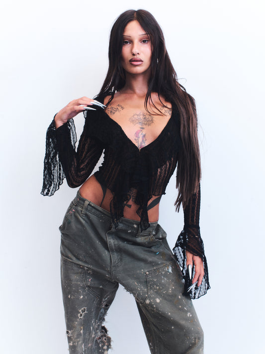 9. BLACK ZIDA TOP