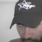 L. BLACK STAR TRUCKER HAT