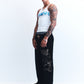 J. RIBBED RAGA TANK