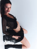 BLACK ZIDA SKIRT